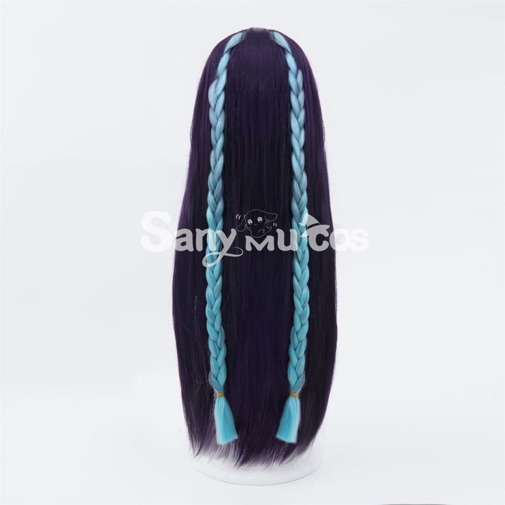 Game Genshin Impact Yun Jin Long Purple Cosplay Wig