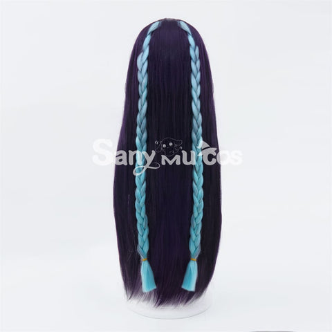 Game Genshin Impact Yun Jin Long Purple Cosplay Wig
