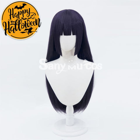 Game Genshin Impact Yun Jin Long Purple Cosplay Wig