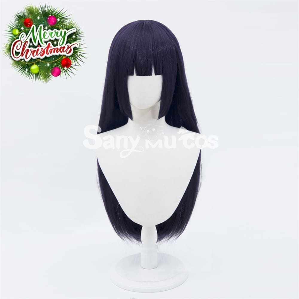 Game Genshin Impact Yun Jin Long Purple Cosplay Wig