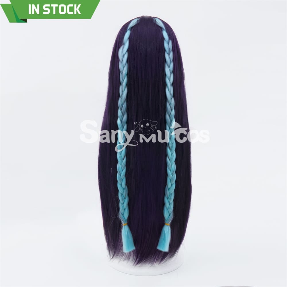 Game Genshin Impact Yun Jin Long Purple Cosplay Wig