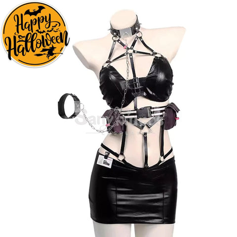 Game Goddess Of Victory: Nikke Mihara Bra And Skirt With Panty Belt Cosplay Costume Costumes