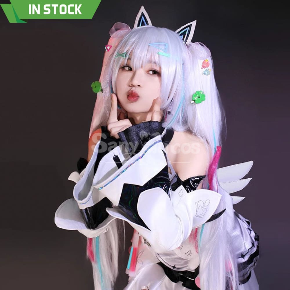 【In Stock】Game Gray Raven：Punishing Cosplay Karenina: Scire Neon Dynamite Cosplay Costume Premium Edition Cosplay