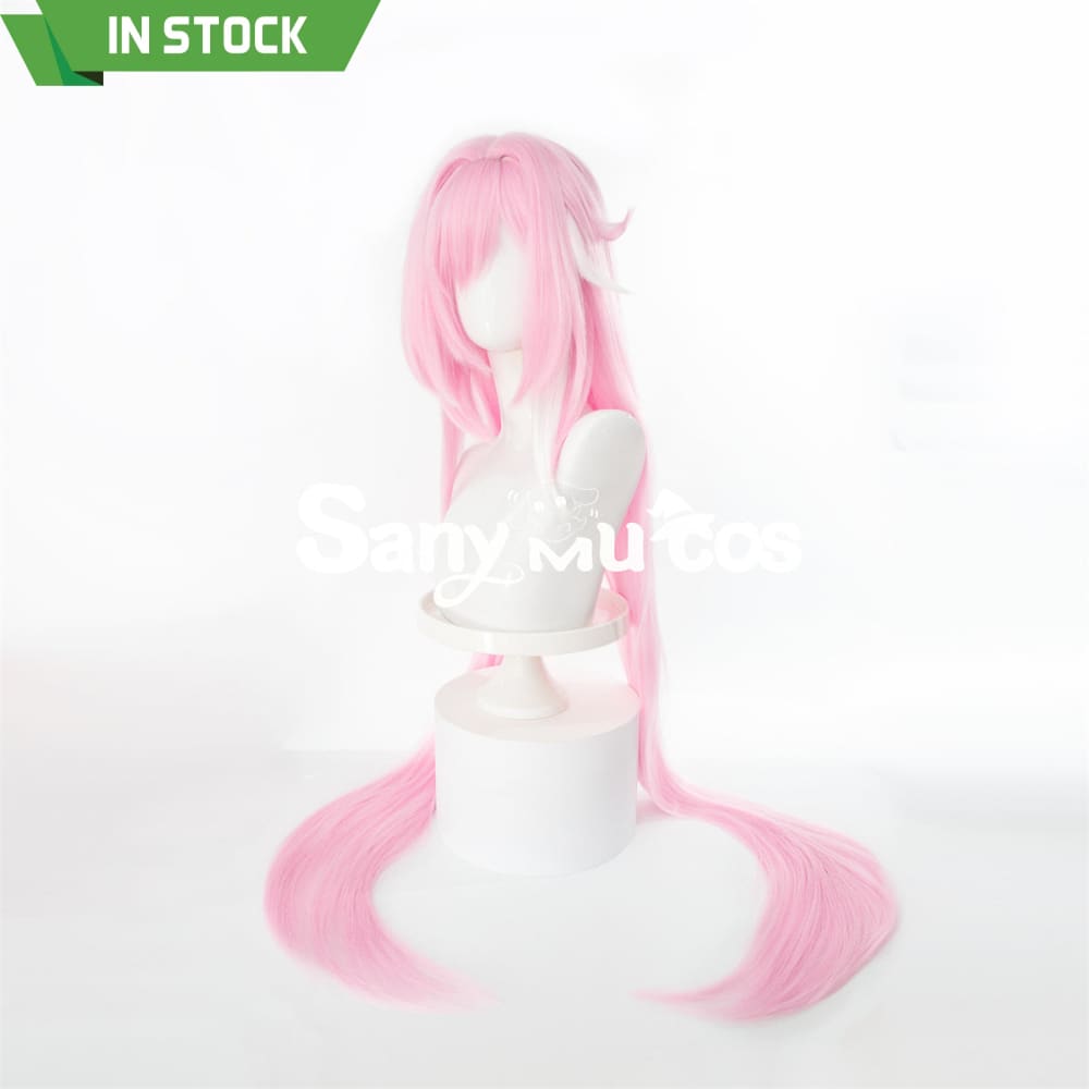 Game Honkai Impact 3: Elysia Cosplay Wig Long Hair Pink