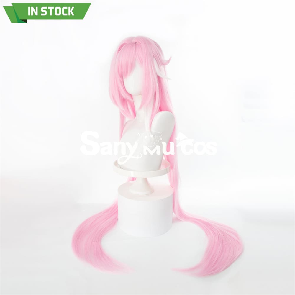 Game Honkai Impact 3: Elysia Cosplay Wig Long Hair Pink