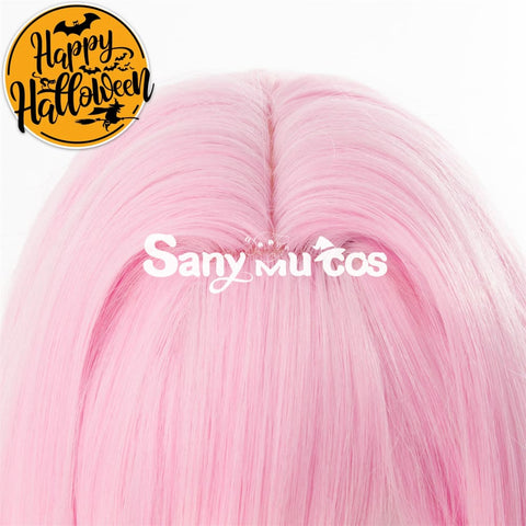 Game Honkai Impact 3: Elysia Cosplay Wig Long Hair Pink