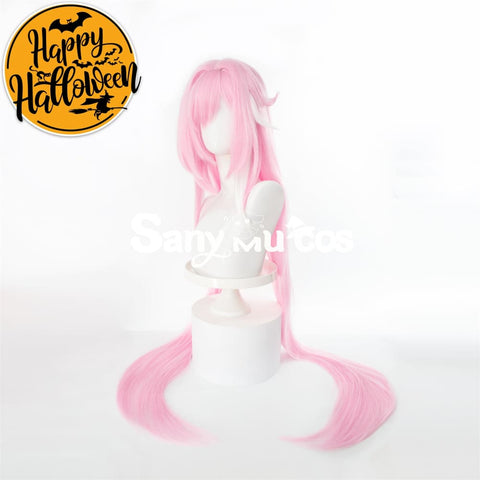 Game Honkai Impact 3: Elysia Cosplay Wig Long Hair Pink