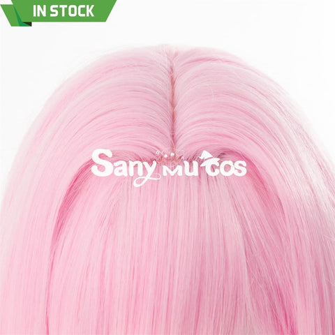 Game Honkai Impact 3: Elysia Cosplay Wig Long Hair Pink