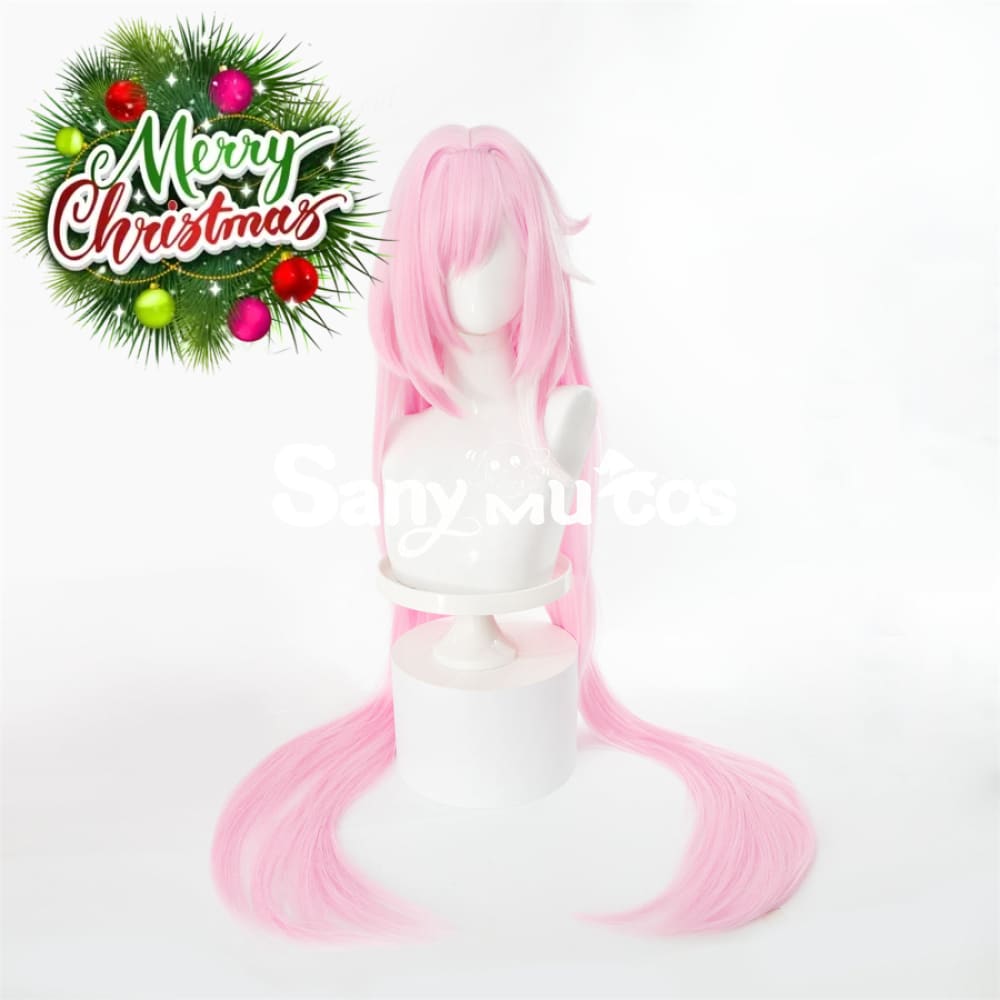 Game Honkai Impact 3: Elysia Cosplay Wig Long Hair Pink