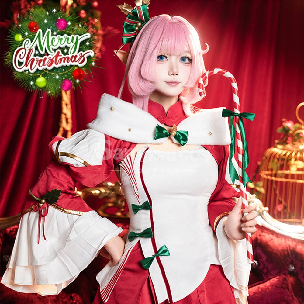 【In Stock】Game Honkai Impact 3rd Cosplay Elysia Christmas Cosplay Costume Cosplay Costumes