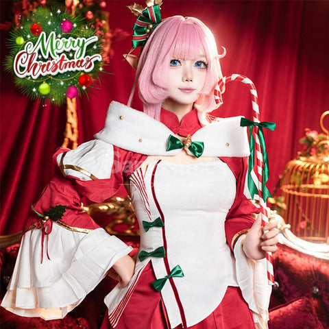【In Stock】Game Honkai Impact 3rd Cosplay Elysia Christmas Cosplay Costume Cosplay Costumes