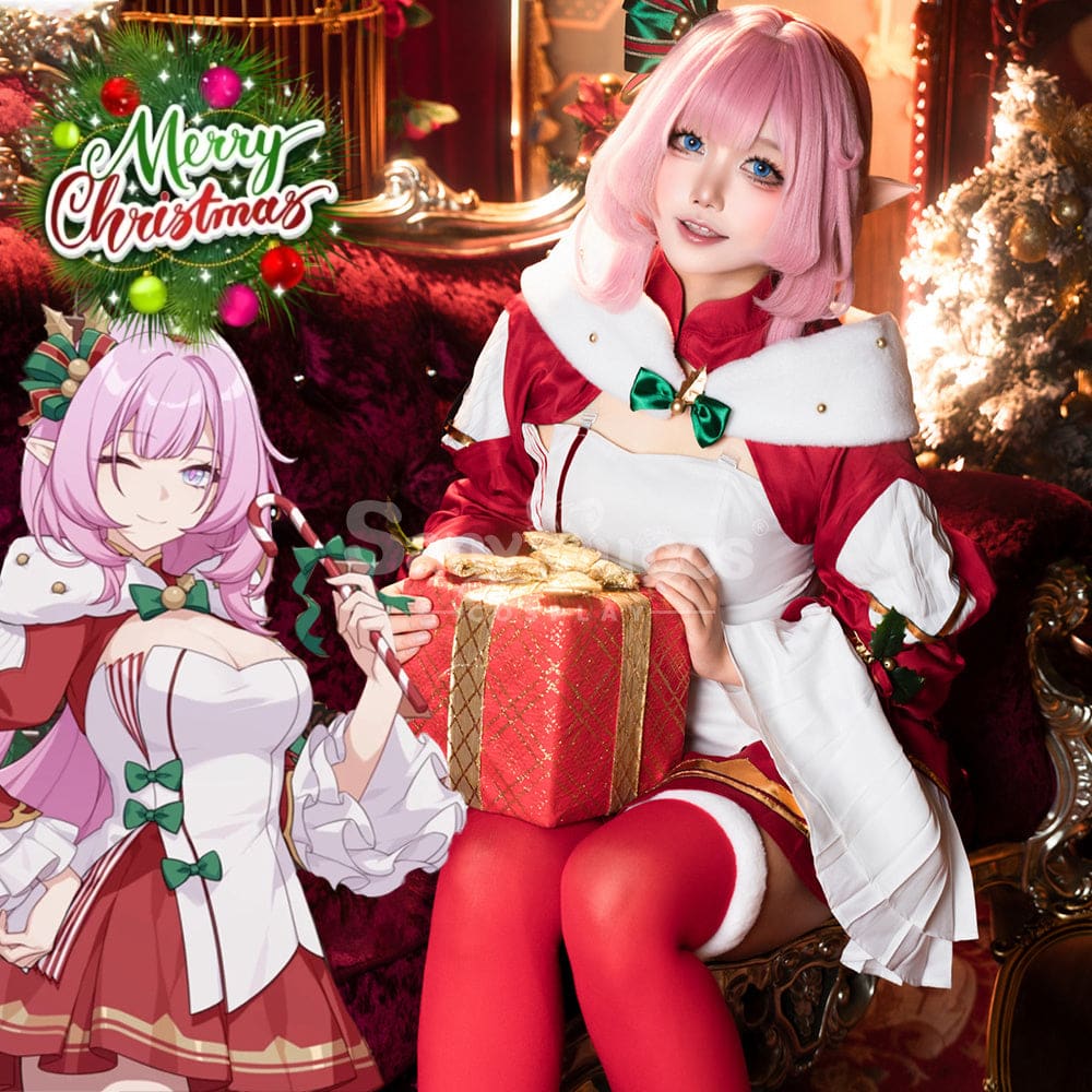 【In Stock】Game Honkai Impact 3rd Cosplay Elysia Christmas Cosplay Costume Cosplay Costumes