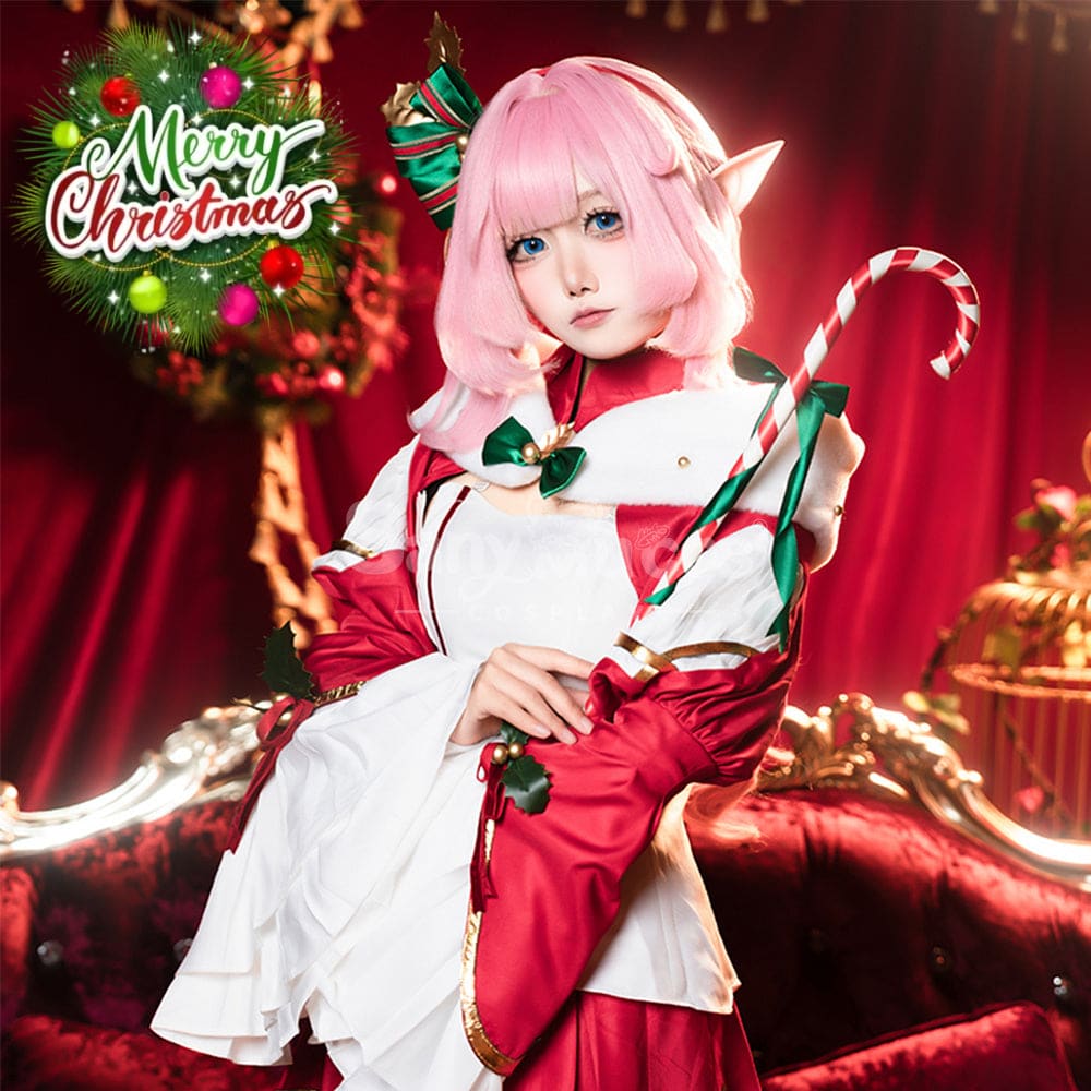 【In Stock】Game Honkai Impact 3rd Cosplay Elysia Christmas Cosplay Costume Cosplay Costumes
