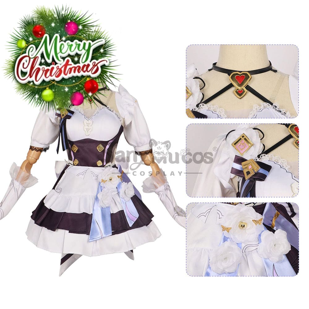 【In Stock】Game Honkai Impact 3Rd Cosplay Elysia Maid Suit Costume Plus Size Costumes