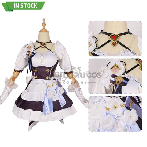 【In Stock】Game Honkai Impact 3Rd Cosplay Elysia Maid Suit Costume Plus Size Costumes