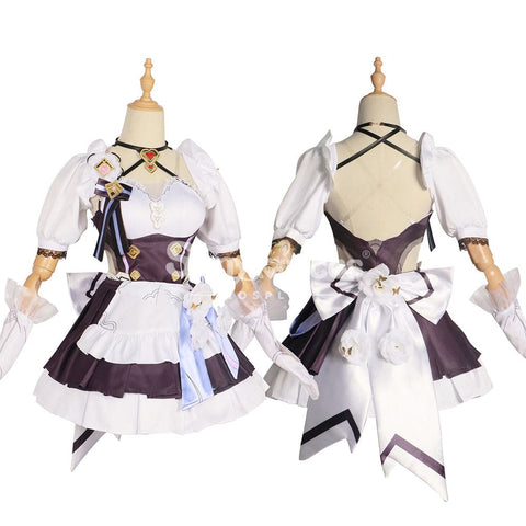 【In Stock】Game Honkai Impact 3Rd Cosplay Elysia Maid Suit Costume Plus Size Costumes