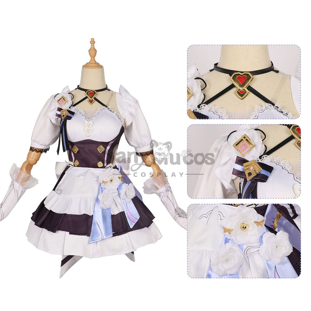 【In Stock】Game Honkai Impact 3Rd Cosplay Elysia Maid Suit Costume Plus Size Costumes