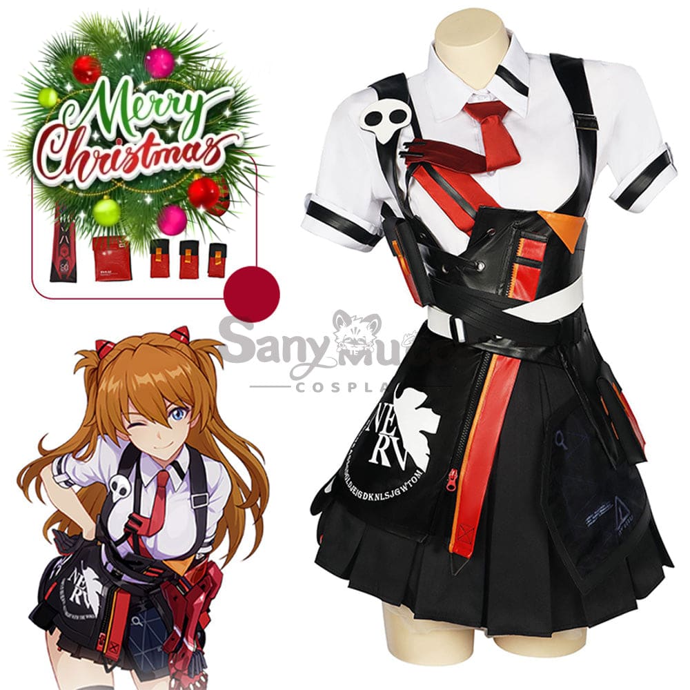 【In Stock】Game Honkai Impact 3Rd Cosplay Eva Asuka Langley Soryu Costume Plus Size Costumes