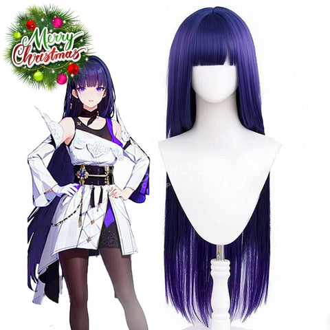 【In Stock】Game Honkai Impact 3rd Cosplay Raiden Mei Cosplay Wig Cosplay Wigs