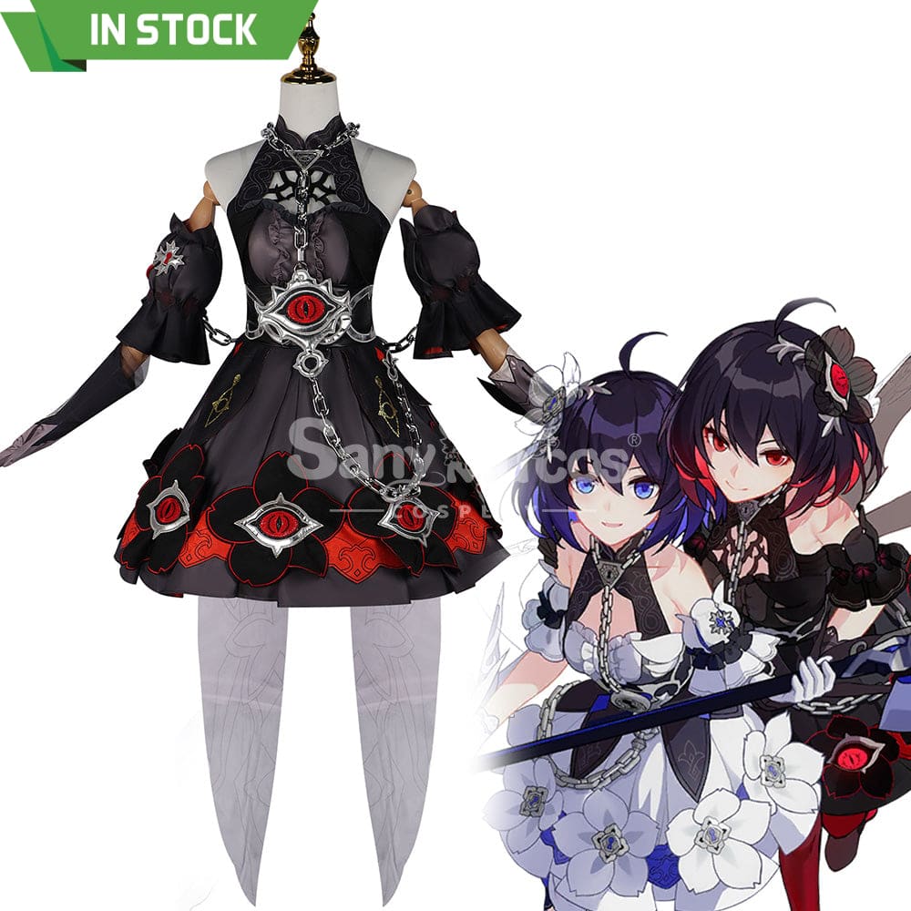 【In Stock】Game Honkai Impact 3Rd Cosplay Stygian Nymph Seele Black Costume Costumes