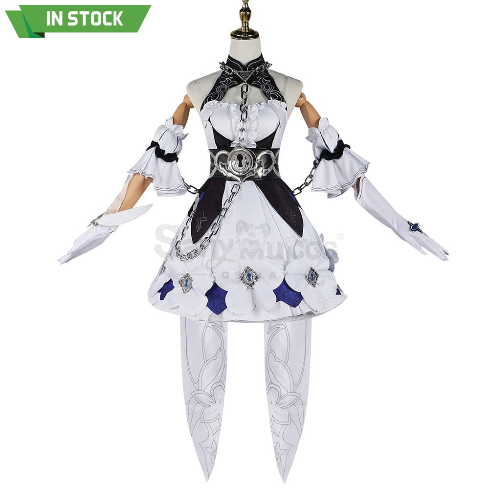 【In Stock】Game Honkai Impact 3Rd Cosplay Stygian Nymph Seele White Costume Costumes