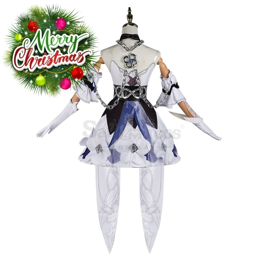 【In Stock】Game Honkai Impact 3Rd Cosplay Stygian Nymph Seele White Costume Costumes