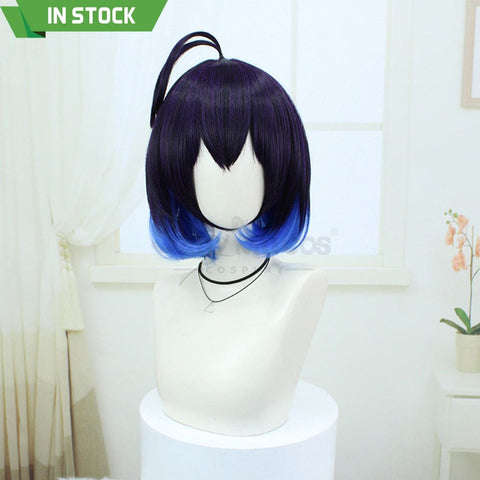 【In Stock】Game Honkai Impact 3Rd Cosplay Stygian Nymph Seele Wig Blue Wigs