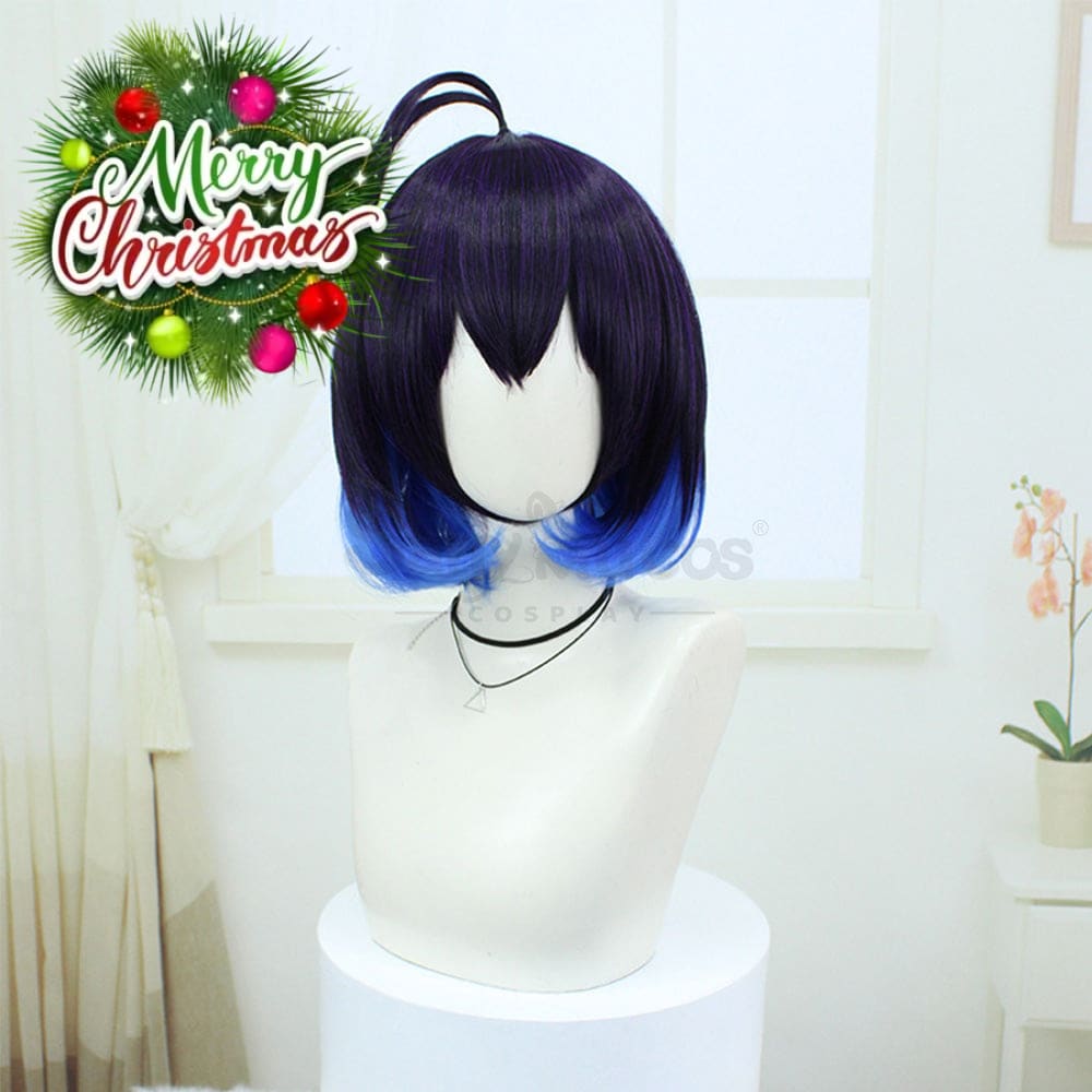 【In Stock】Game Honkai Impact 3Rd Cosplay Stygian Nymph Seele Wig Blue Wigs