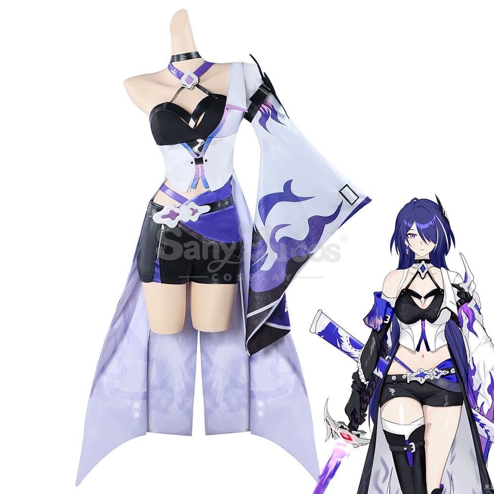 【In Stock】Game Honkai: Star Rail Cosplay Acheron Costume Plus Size Costumes