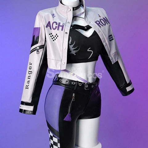 【In Stock】Game Honkai: Star Rail Cosplay Acheron Racing Costume Premium Edition Costumes