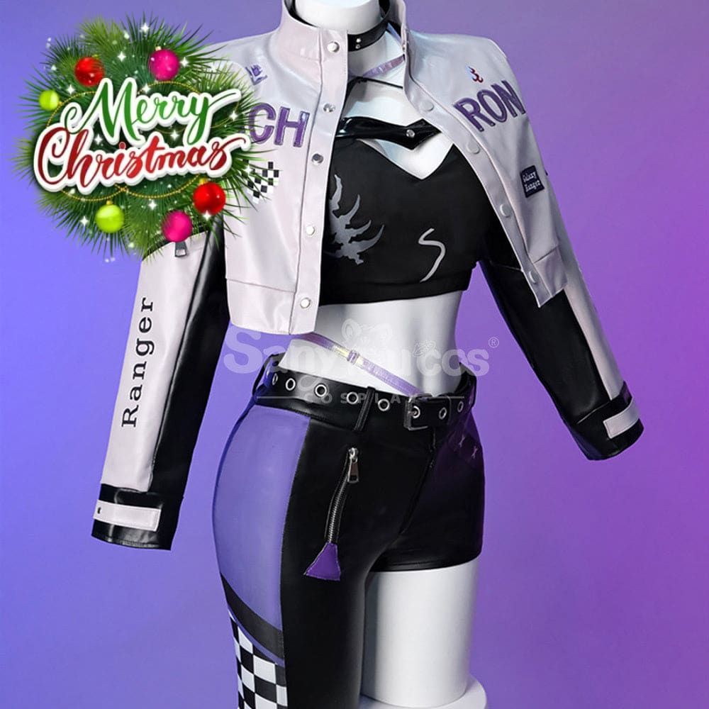 【In Stock】Game Honkai: Star Rail Cosplay Acheron Racing Costume Premium Edition Costumes