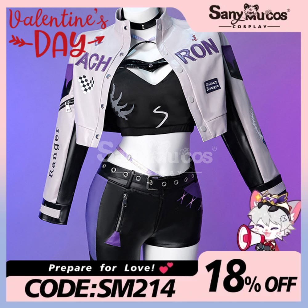 【In Stock】Game Honkai: Star Rail Cosplay Acheron Racing Costume Premium Edition Costumes