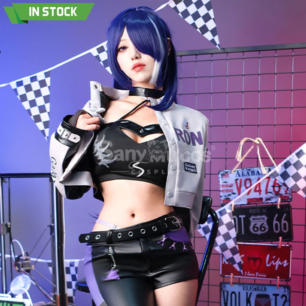 【In Stock】Game Honkai: Star Rail Cosplay Acheron Racing Costume Premium Edition Costumes