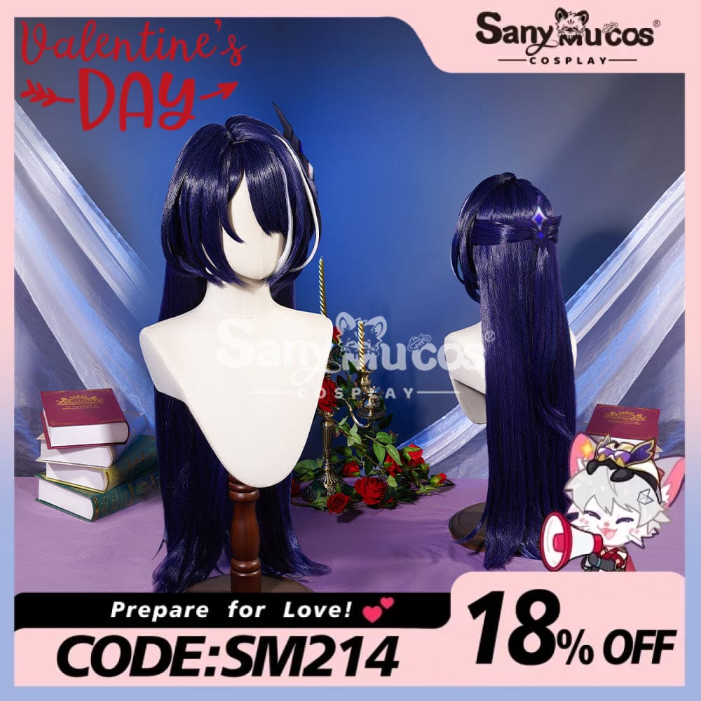 Game Honkai: Star Rail Cosplay Acheron Wig Wigs