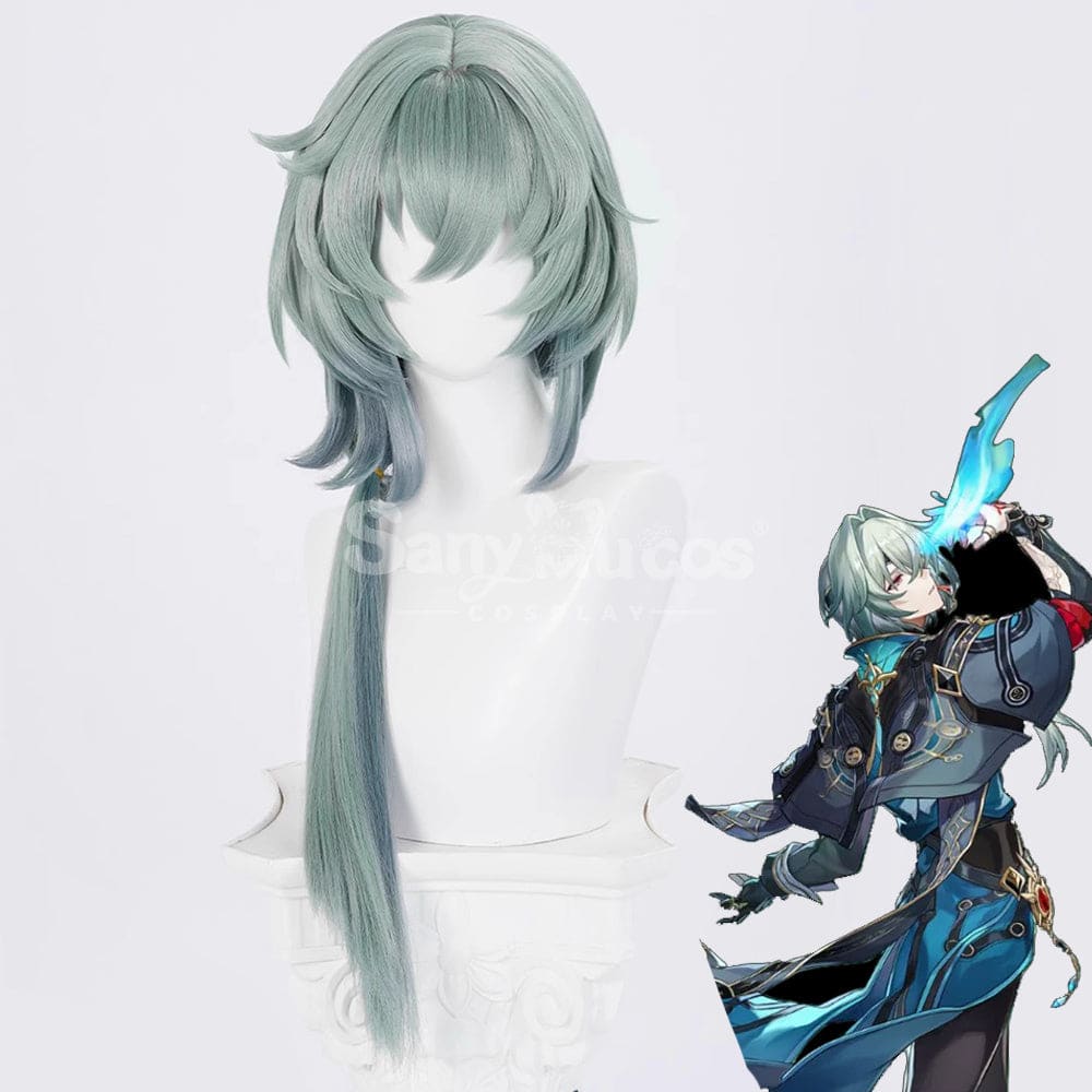 【In Stock】Game Honkai: Star Rail Cosplay Anaxa Cosplay Wig Cosplay Wigs