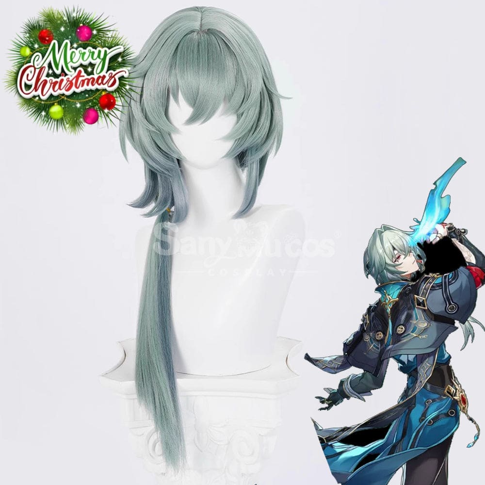 【In Stock】Game Honkai: Star Rail Cosplay Anaxa Cosplay Wig Cosplay Wigs