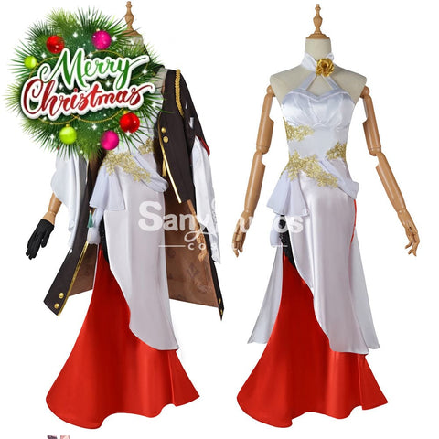 【In Stock】Game Honkai: Star Rail Cosplay Astral Express Himeko Costume Plus Size Costumes