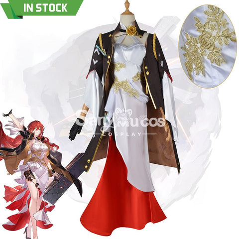 【In Stock】Game Honkai: Star Rail Cosplay Astral Express Himeko Costume Plus Size Costumes