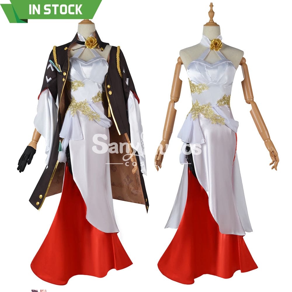 【In Stock】Game Honkai: Star Rail Cosplay Astral Express Himeko Costume Plus Size Costumes