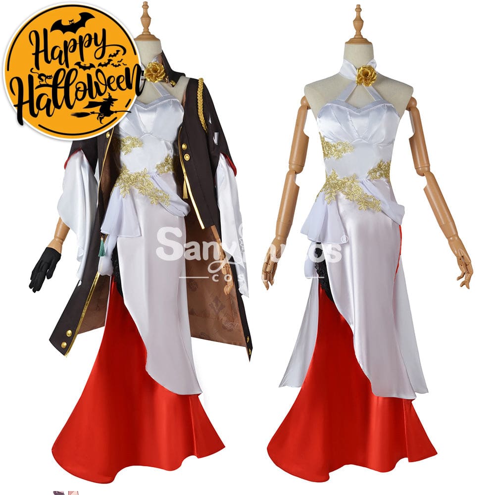 【In Stock】Game Honkai: Star Rail Cosplay Astral Express Himeko Costume Plus Size Costumes
