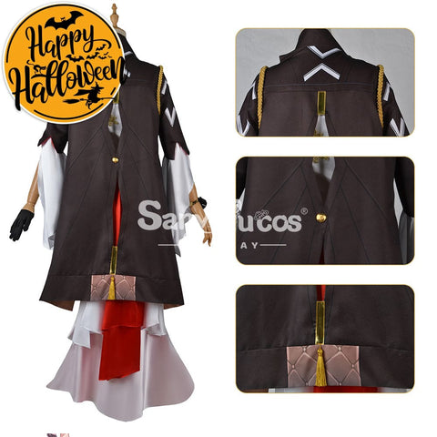 【In Stock】Game Honkai: Star Rail Cosplay Astral Express Himeko Costume Plus Size Costumes