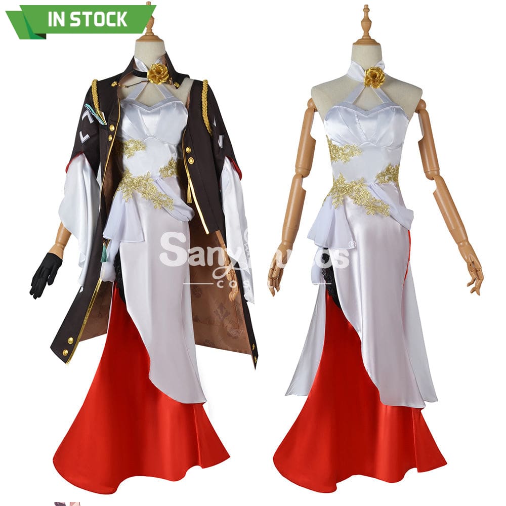 【In Stock】Game Honkai: Star Rail Cosplay Astral Express Himeko Costume Plus Size Costumes