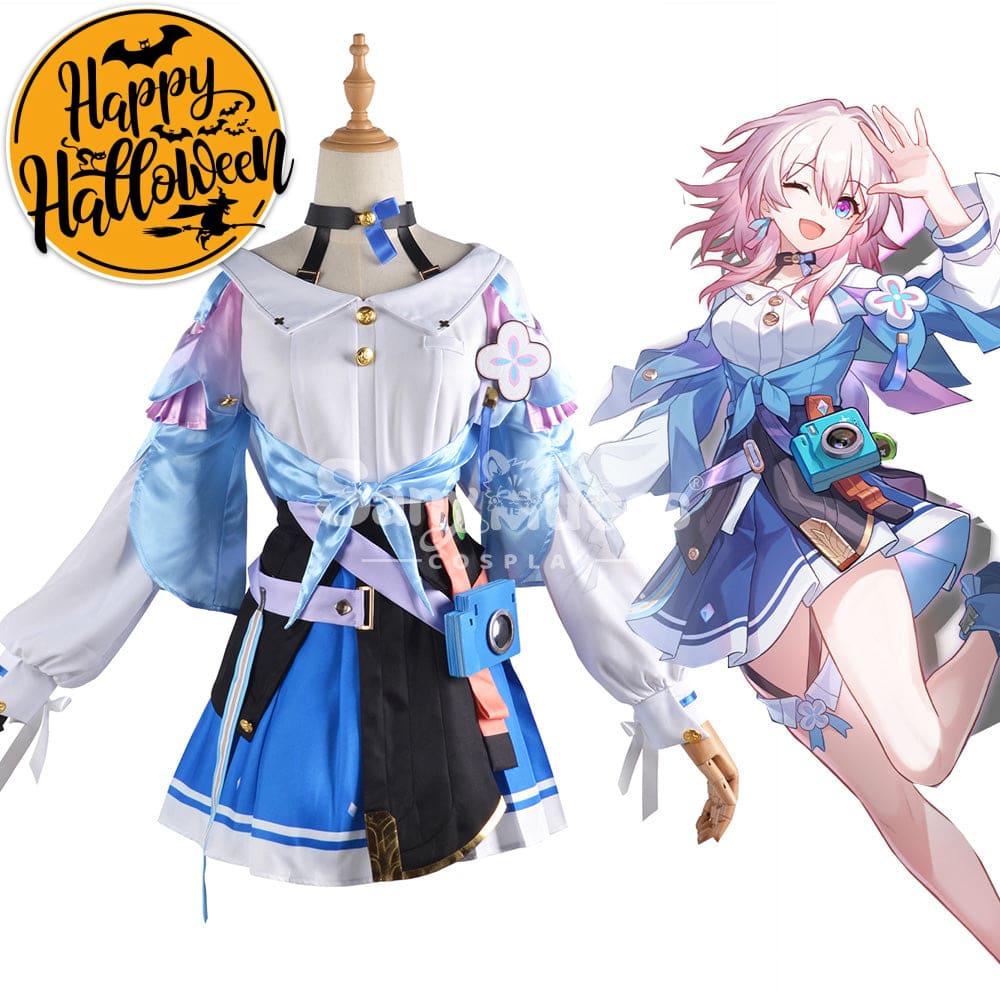 【In Stock】Game Honkai: Star Rail Cosplay Astral Express March 7Th Costume Costumes