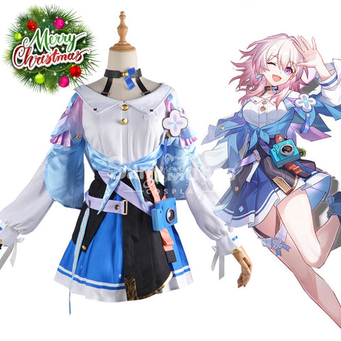 【In Stock】Game Honkai: Star Rail Cosplay Astral Express March 7Th Costume Costumes