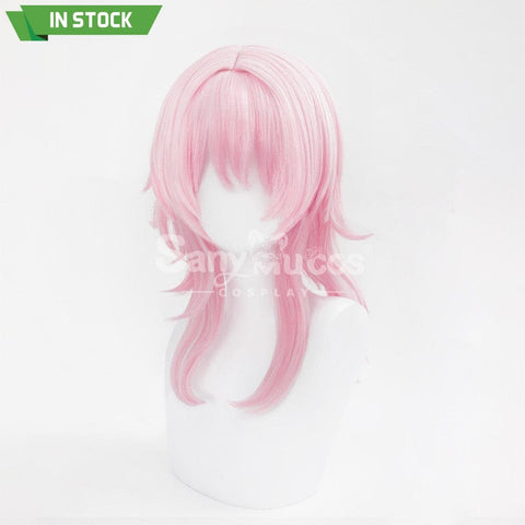 【In Stock】Game Honkai: Star Rail Cosplay Astral Express March 7Th Wig Wigs