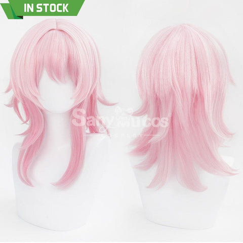 【In Stock】Game Honkai: Star Rail Cosplay Astral Express March 7Th Wig Wigs