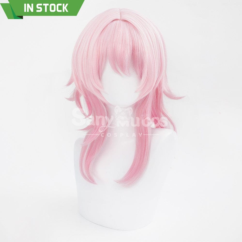 【In Stock】Game Honkai: Star Rail Cosplay Astral Express March 7Th Wig Wigs