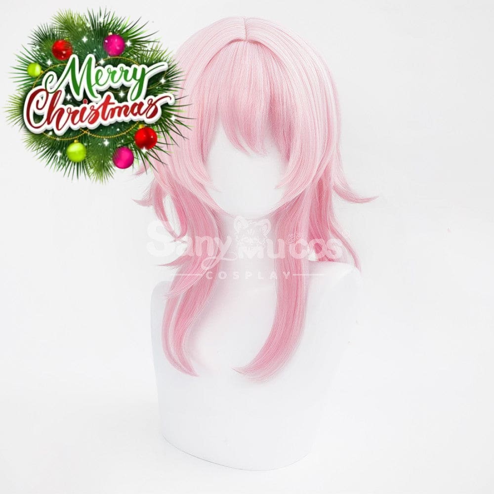 【In Stock】Game Honkai: Star Rail Cosplay Astral Express March 7Th Wig Wigs