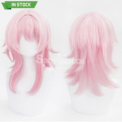 【In Stock】Game Honkai: Star Rail Cosplay Astral Express March 7Th Wig Wigs