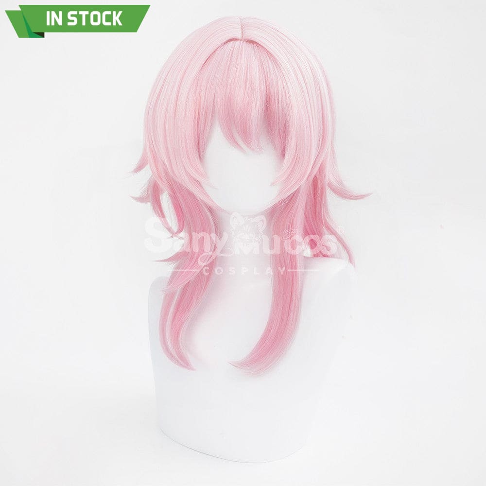 【In Stock】Game Honkai: Star Rail Cosplay Astral Express March 7Th Wig Wigs